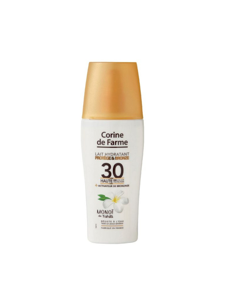 Lait Solaire Hydratant SPF30 - Corine de Farme - Bronzage & Protection