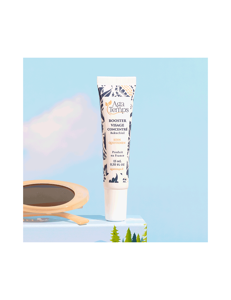 Booster Visage au Bakuchiol – AGATEMPS – Soin Anti-Âge Naturel