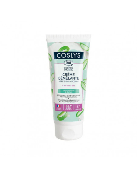 Crème Démêlante Aloe Vera Bio – Coslys – Cheveux doux & brillants