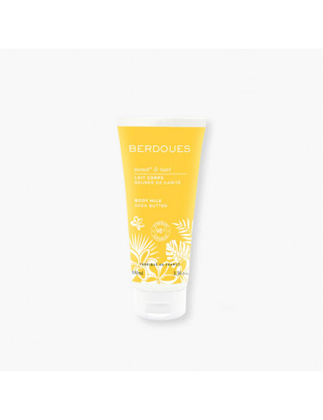 Lait Corps Monoï & Tiaré – Soin hydratant 100 ml | Berdoues Lait Corps Monoï & Tiaré – Soin hydratant 100 ml | Berdoues