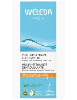 Huile Nettoyante Démaquillante 150 ml – Weleda | 100 % Naturelle