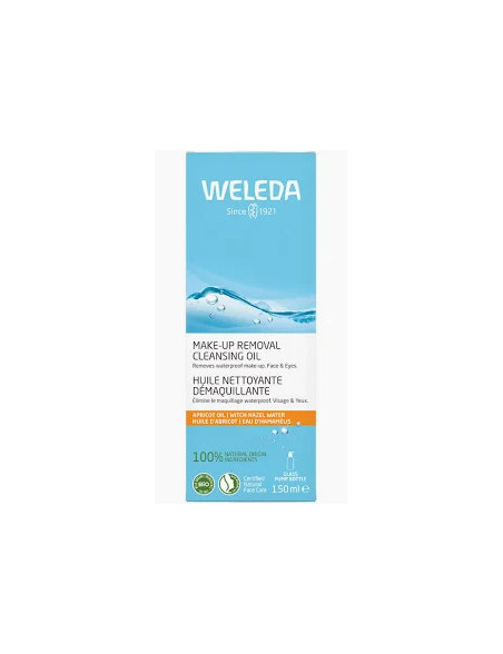 Huile Nettoyante Démaquillante 150 ml – Weleda | 100 % Naturelle Huile Nettoyante Démaquillante 150 ml – Weleda | 100 % Naturelle
