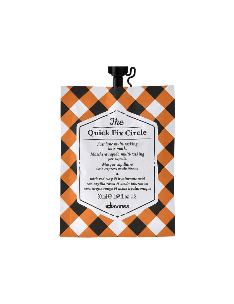 Masque Express Davines Quick Fix Circle – Hydratation & Douceur (50 ml)