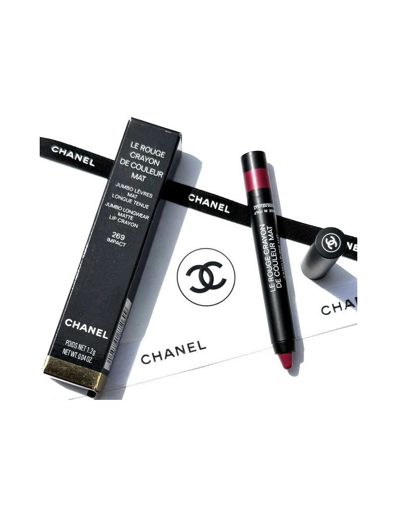 CHANEL Rouge Crayon de Couleur 20 Ultra Rose – Rouge à lèvres jumbo satiné